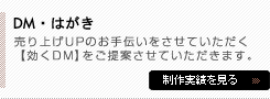 売り上げUPのお手伝いをさせていただく【効くDM】をご提案させていただきます。